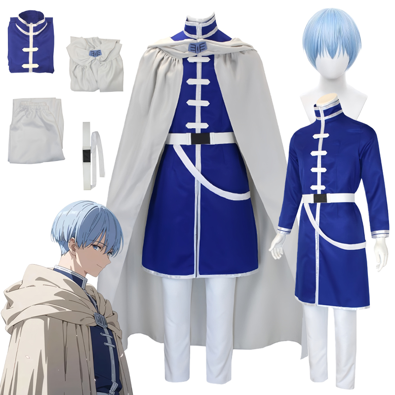 Anime Cosplay Male - อะนิเมะฮิมเมลคอสเพลย์เครื่องแต่งกายฟรีเรน บียอนด์ เจอร์นีย์'เอส เอนด์คอสเพลย์เสื้อกางเกงเสื้อคลุมฮิมเมลชุดฮาโลวีนคาร์นิวัลคอสผู้ใหญ่ชาย