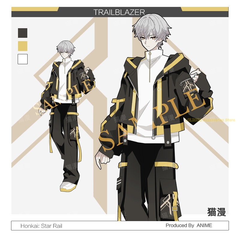 Cosplay Anime Top - ชุดคอสเพลย์เกม Honkai: Star Rail Trailblazer ซีรีส์แฟชั่นฤดูใบไม้ร่วง