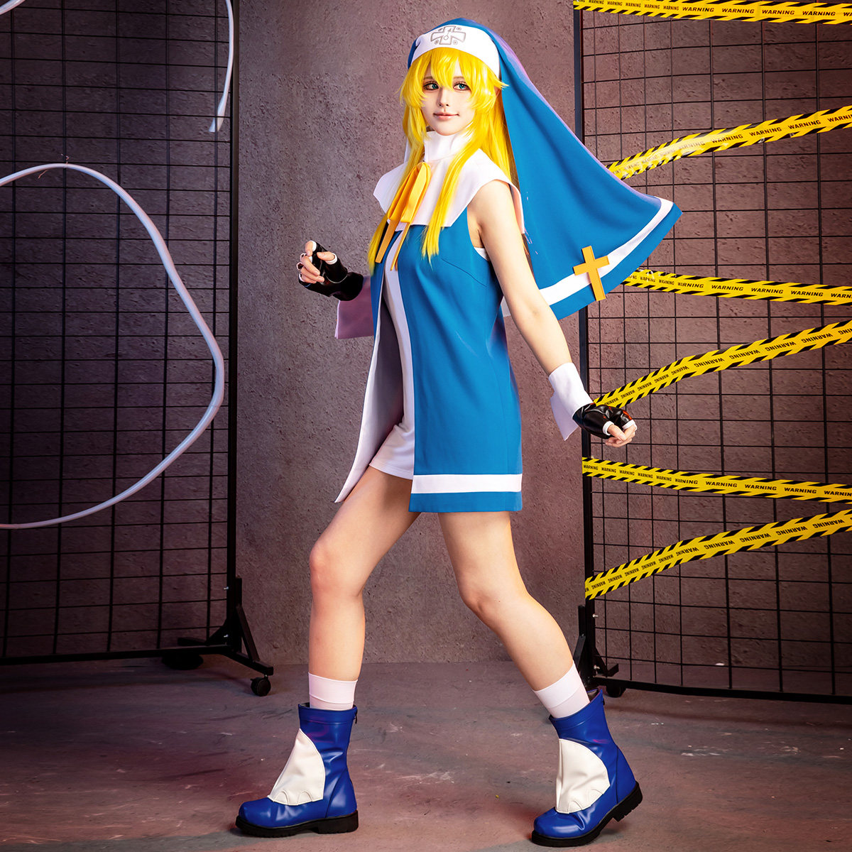 Anime Cosplay Nun - กิลตี้เกียร์ ‌ บริดเจ็ต ‌ ‌ ‌