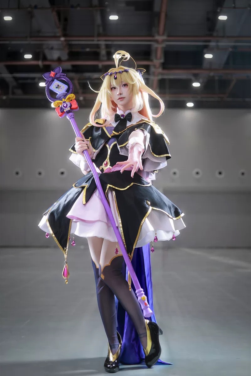 Anime Cosplay Dress For Women - สตาร์เดทีเจนท์เพรคิวร์! โมเรีย รูรูกะคอสเพลย์เครื่องแต่งกายฮาโลวีนคาร์นิวัลผู้หญิงหวานโลลิต้าชุดอุปกรณ์เสริมถุงมือถุงเท้าชุด