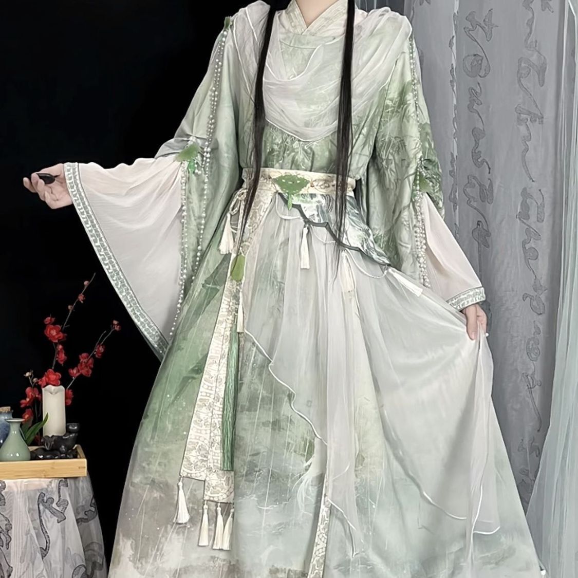 ชุดฮันฝูจีนโบราณ TGCF ชุดฮันฝู - Anime Cosplay In Chinese บทวิจารณ์และราคา