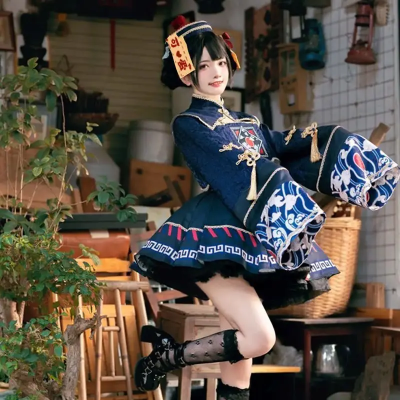 Lolita สไตล์จีนหวานชุดน่ารักอะ - Anime Cosplay In Chinese บทวิจารณ์และราคา
