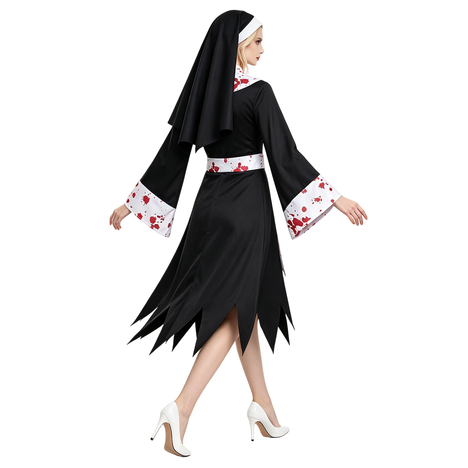 ชุดคอสเพลย์แม่ชีปีศาจสุดหลอนสำ - Anime Cosplay Nun บทวิจารณ์และราคา