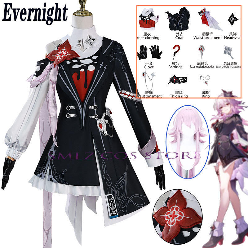 ชุดคอสเพลย์ Evernight ใหม่ล่าส - Anime Cosplay Dress For Women บทวิจารณ์และราคา