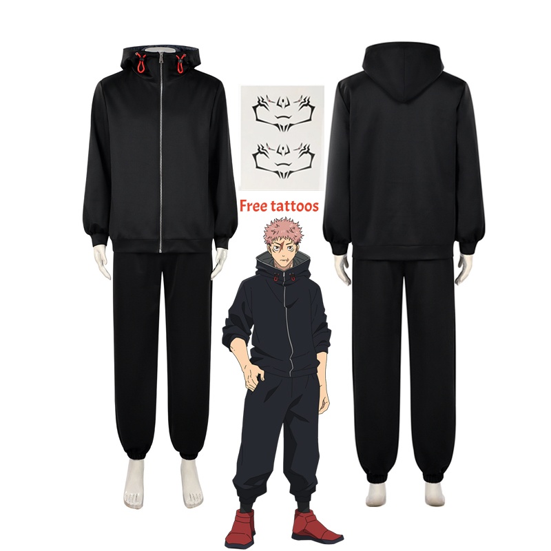 ชุดคอสเพลย์ยูจิ อิทาโดริ จากอน - Anime Cosplay Jujutsu บทวิจารณ์และราคา