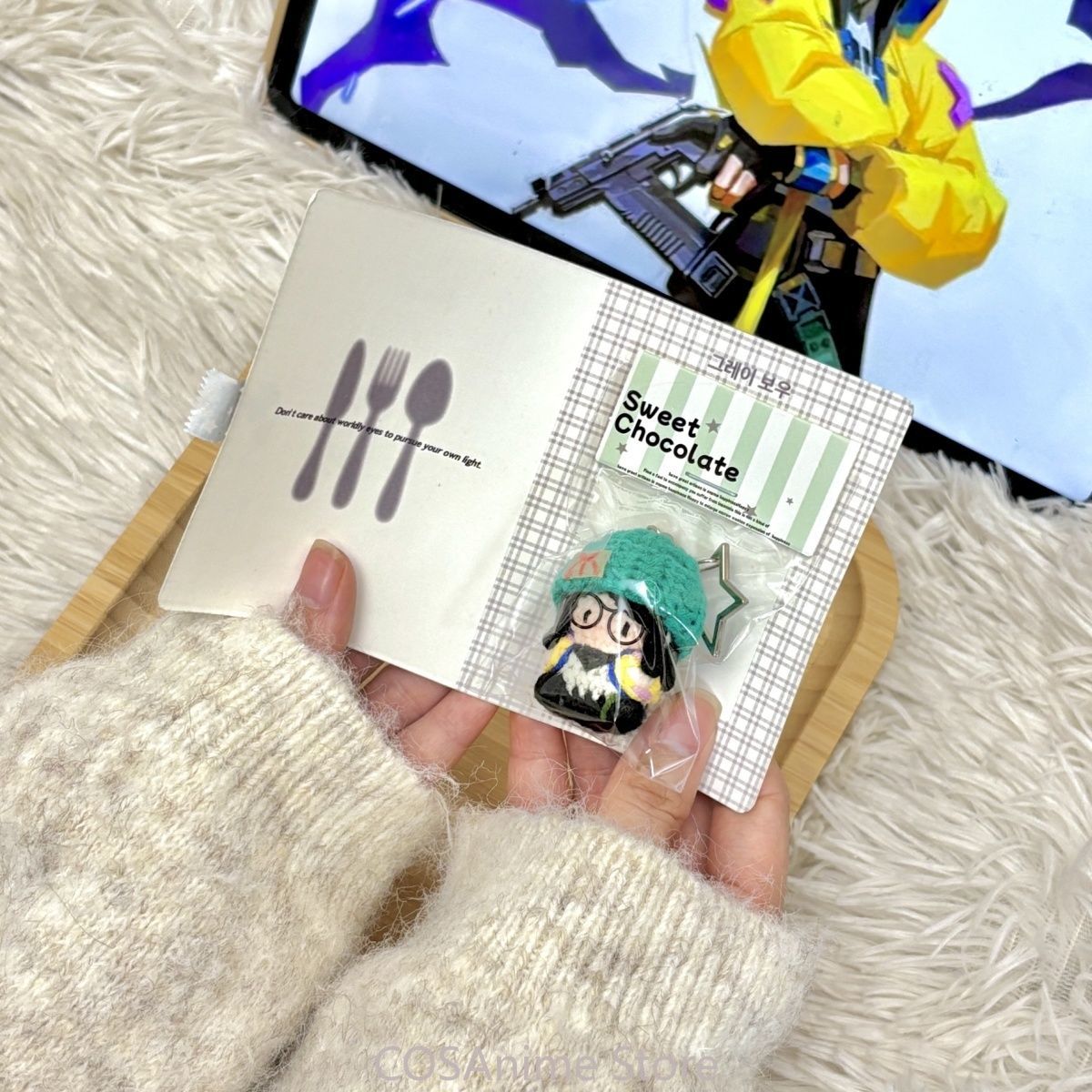 ตุ๊กตาถักนิตติ้ง VALORANT Kill - Anime Cosplay Sus บทวิจารณ์และราคา
