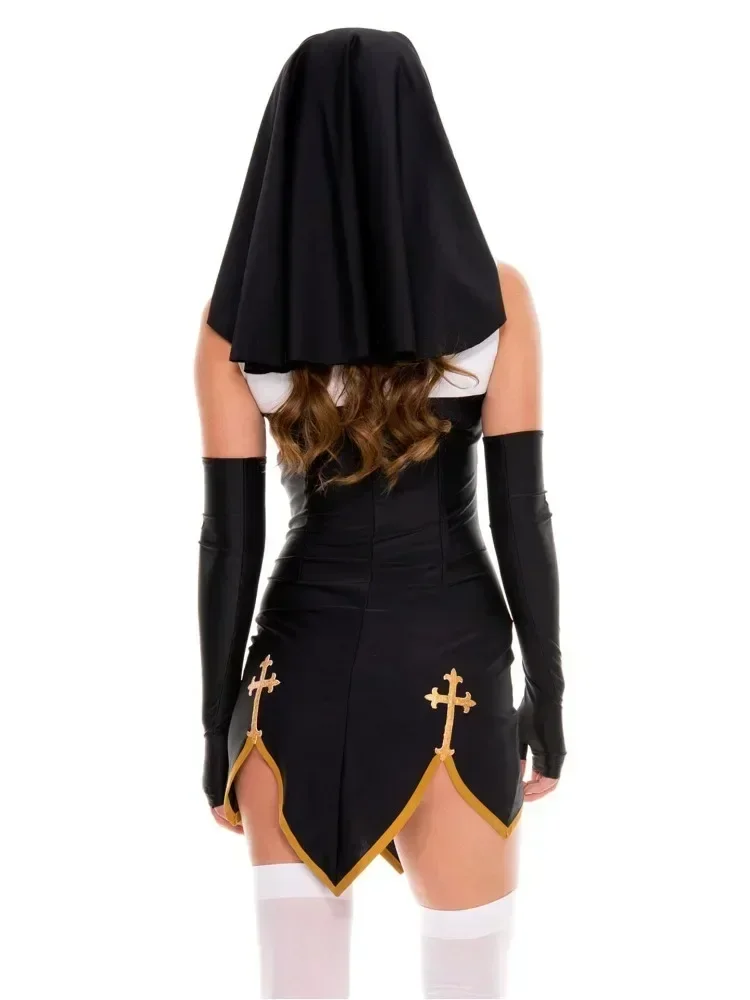 ชุดคอสเพลย์แม่ชีฮาโลวีน 2026 ส - Anime Cosplay Nun บทวิจารณ์และราคา