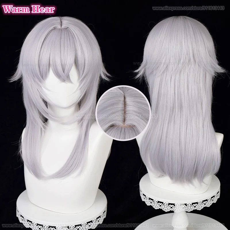 วิกผมคอสเพลย์อนิเมะสีเงินเทา ค - Anime Cosplay Nun บทวิจารณ์และราคา