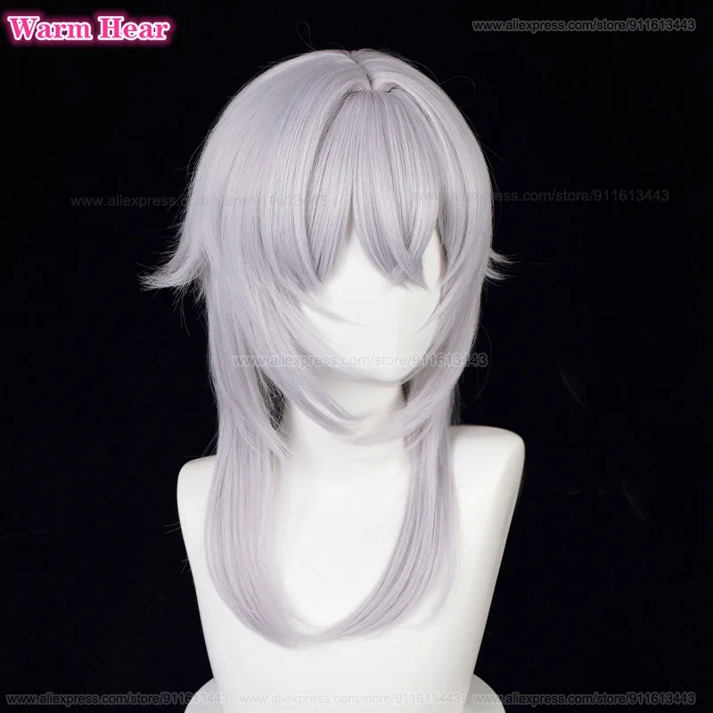 วิกผมคอสเพลย์อนิเมะสีเงินเทา ค - Anime Cosplay Nun บทวิจารณ์และราคา